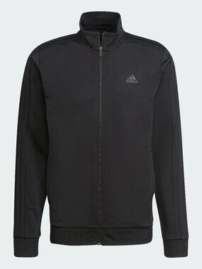 Adidas Men Essentials Warm-Up 3-Stripes Track Jacket Medium - NWT
